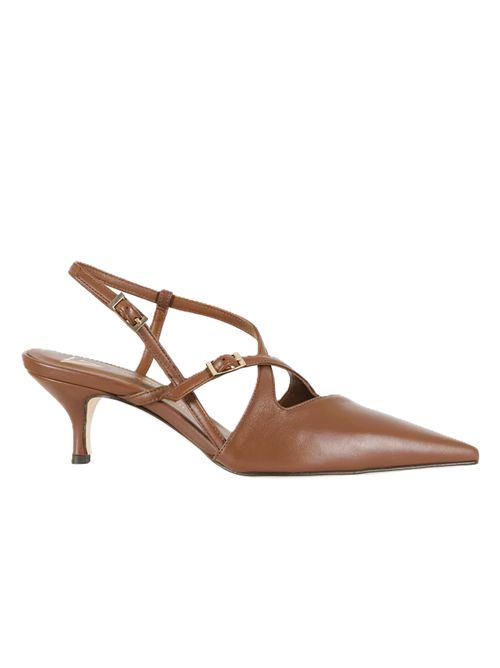 Giampaolo Viozzi Strappy Slingback Pumps Giampaolo Viozzi | CL0758NAPPA CUOIOT920